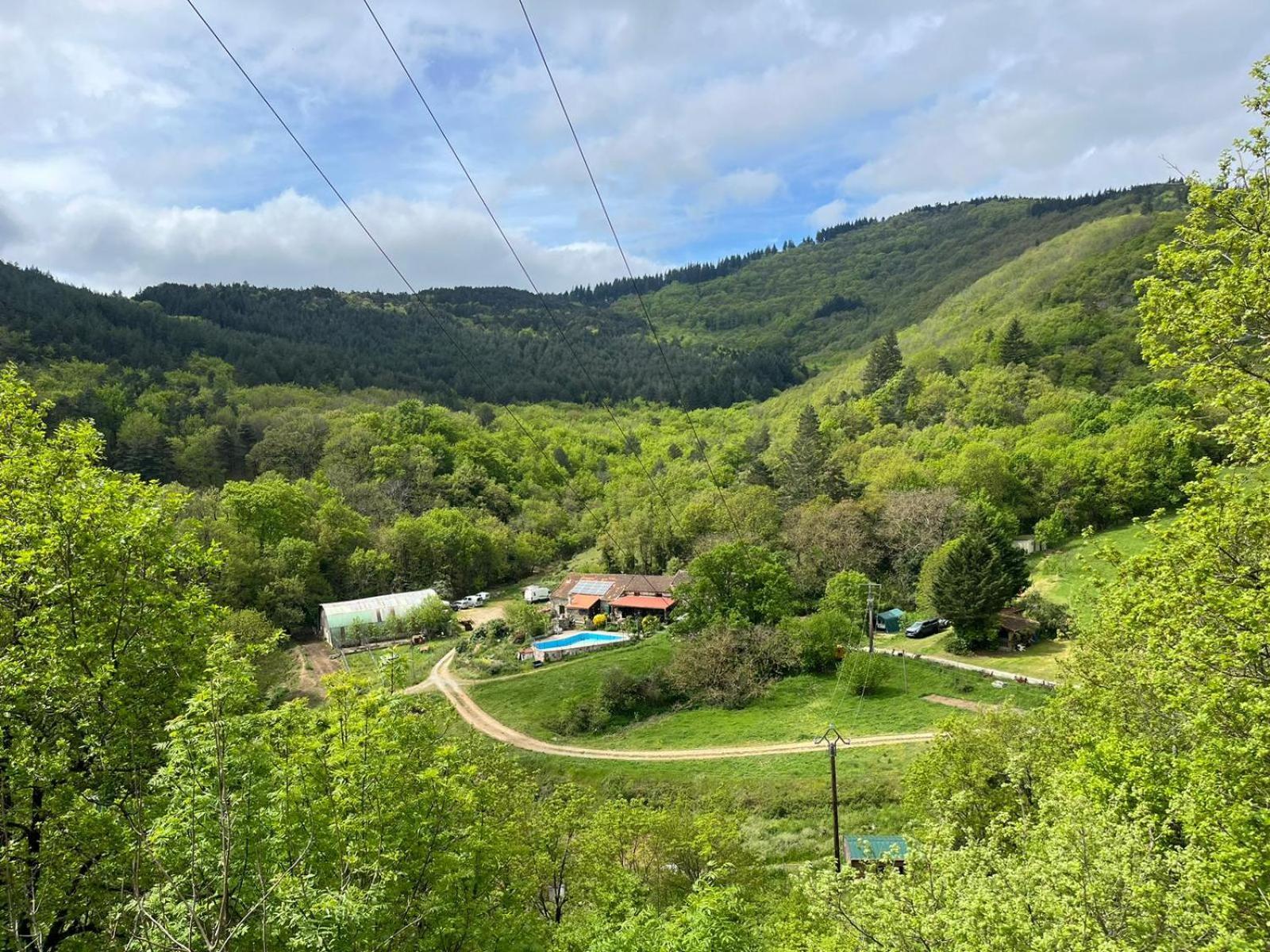Ferme Les Therondels Saint-Pons-de-Thomieres Eksteriør billede
